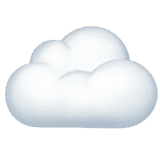 【絵文字】雲 Cloud